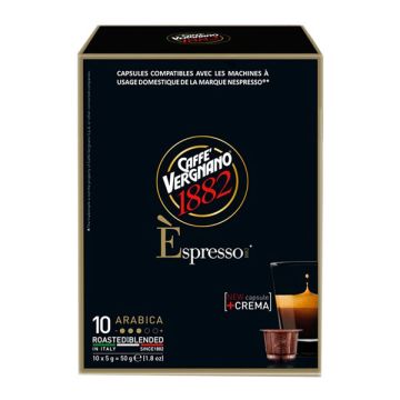 Caffe Vergnano Arabica capsules voor nespresso (10st )