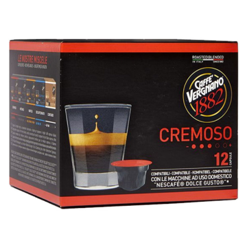Caffe Vergnano Dolce Gusto capsules CREMOSO (12st)