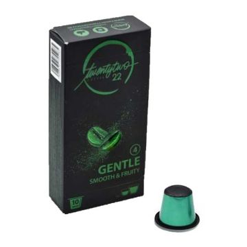 Twenty Two Coffee Gentle capsules voor nespresso (10st) - HOUDBAARHEID 06/2022