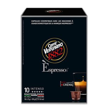 Caffe Vergnano Intenso capsules voor nespresso (10st)