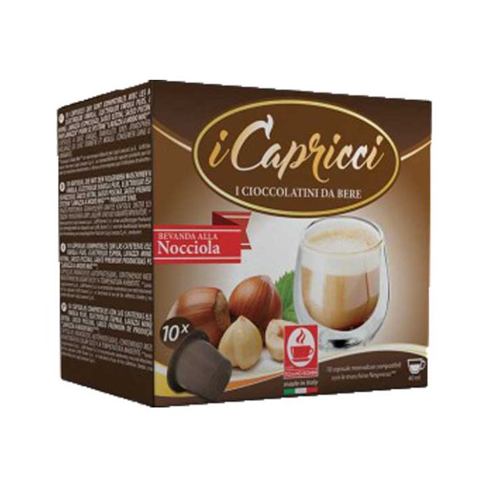 boycot Wierook streep Caffè Bonini Hazelnoot capsules voor nespresso (10st ) online kopen? |  DeKoffieboon.be