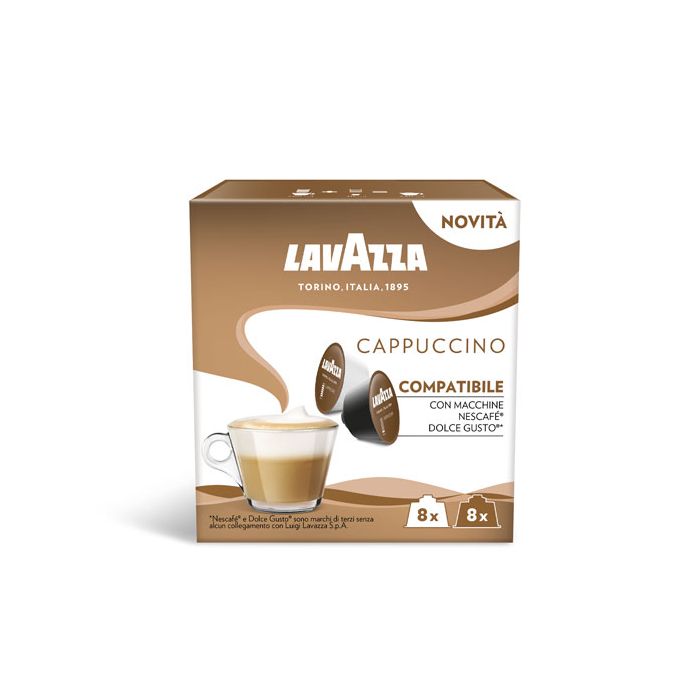 Lavazza Gusto capsules CAPPUCCINO (2x8st) online kopen? | DeKoffieboon.be