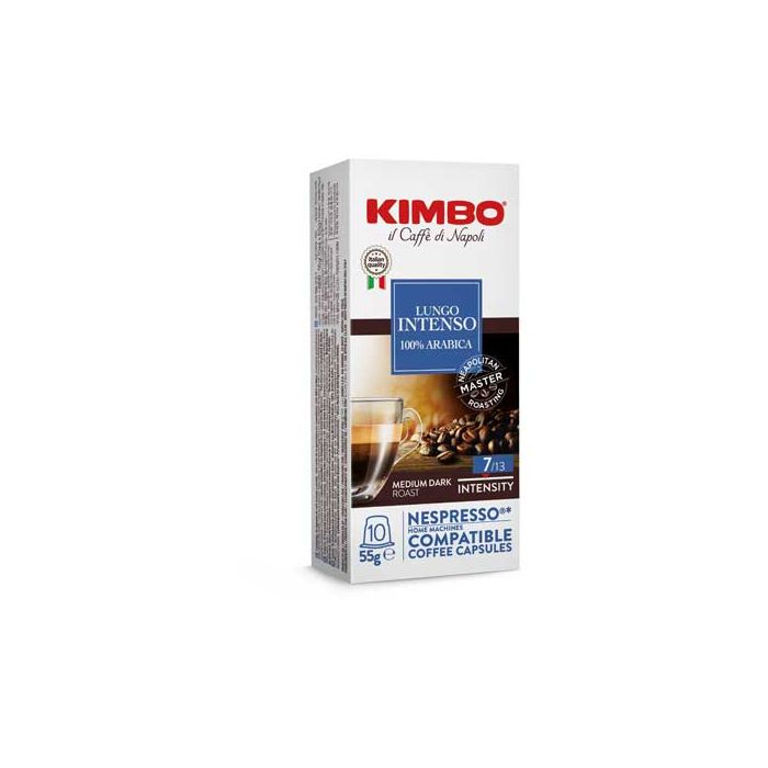 Kimbo Lungo capsule voor nespresso (10st ) kopen? DeKoffieboon.be