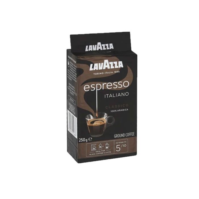 Bacteriën Koken schroot Lavazza koffie espresso Italiano Classico (250gr gemalen koffie) online  kopen? | DeKoffieboon.be
